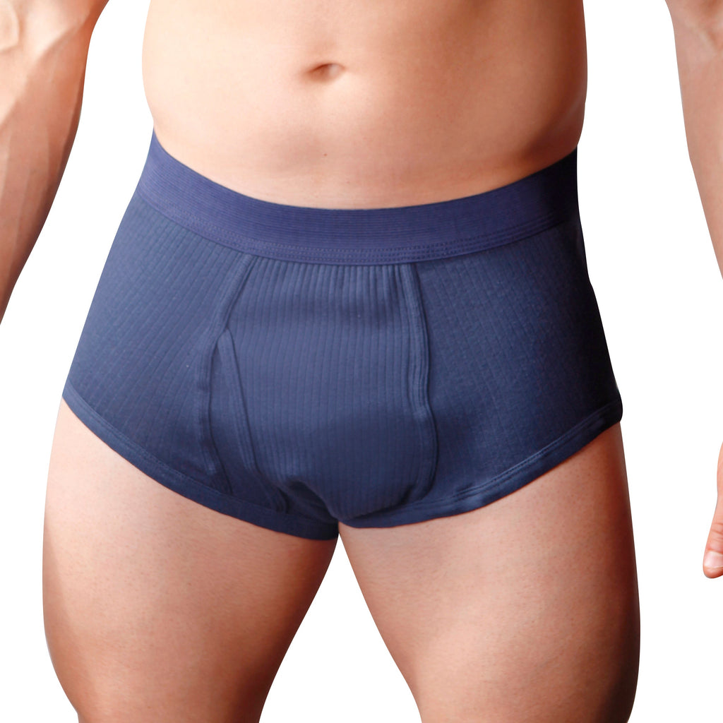 Big Man's Fly Front Colored Brief (4-Pack) - DealByEthan.gay loves Players Underwear