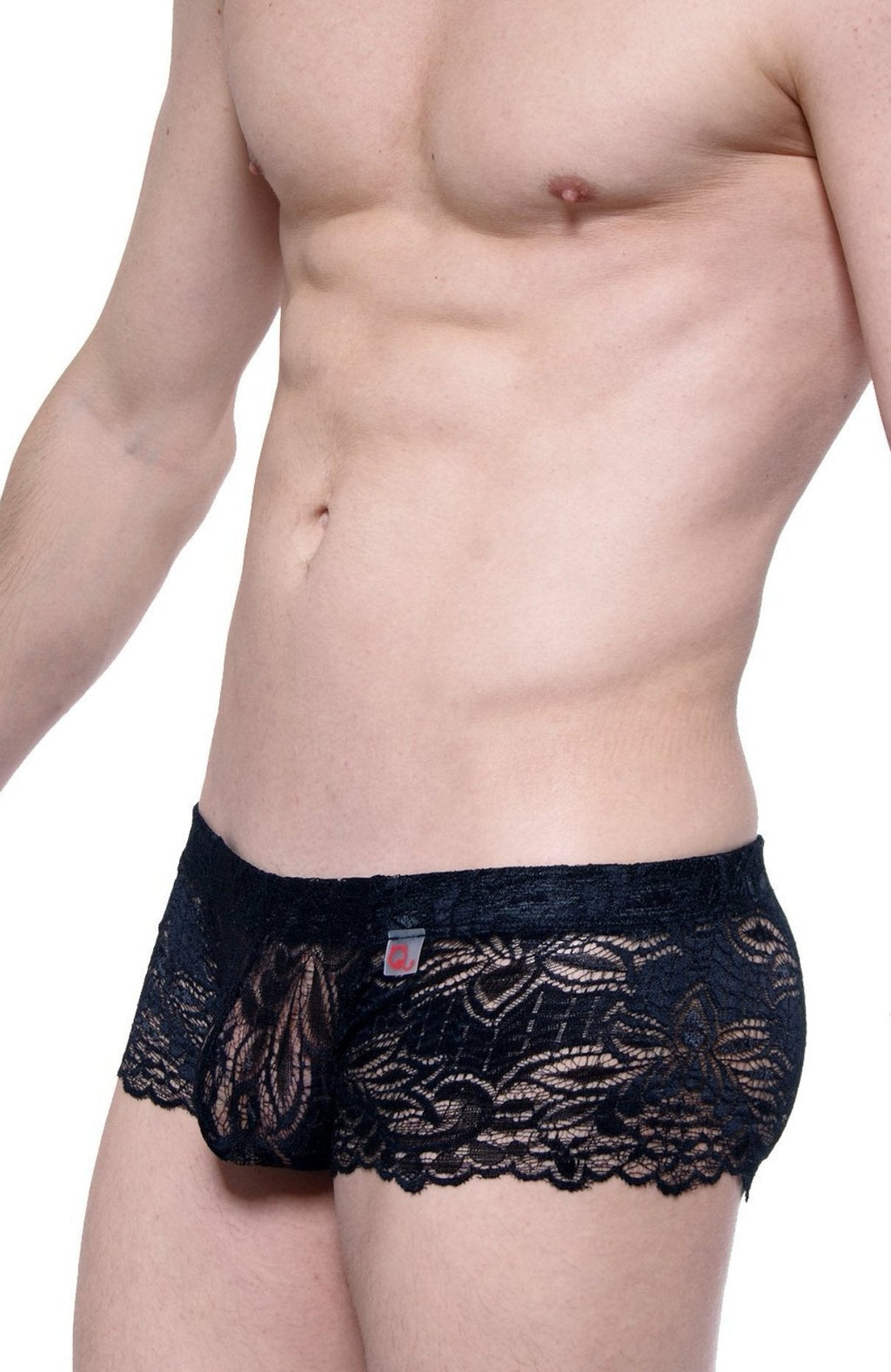 Boxer PetitQ Lace Ereac Black - DealByEthan.gay loves PetitQ