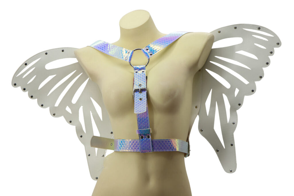 IRIDESCENT BUTTERFLY WINGS HARNESS (ONLINE ONLY) - DealByEthan.gay