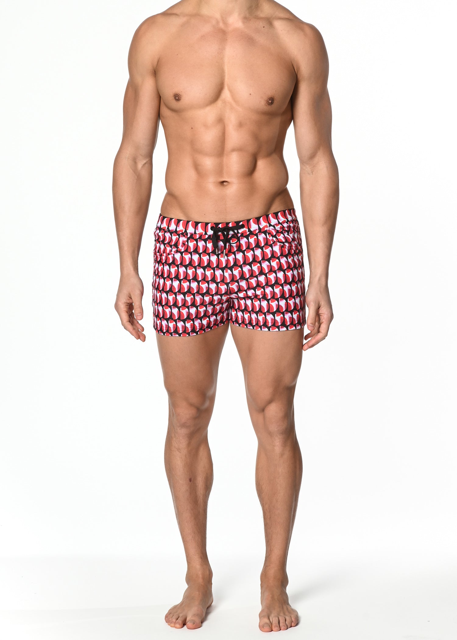 CIRCLE SLICE COAST SWIM SHORT - DealByEthan.gay
