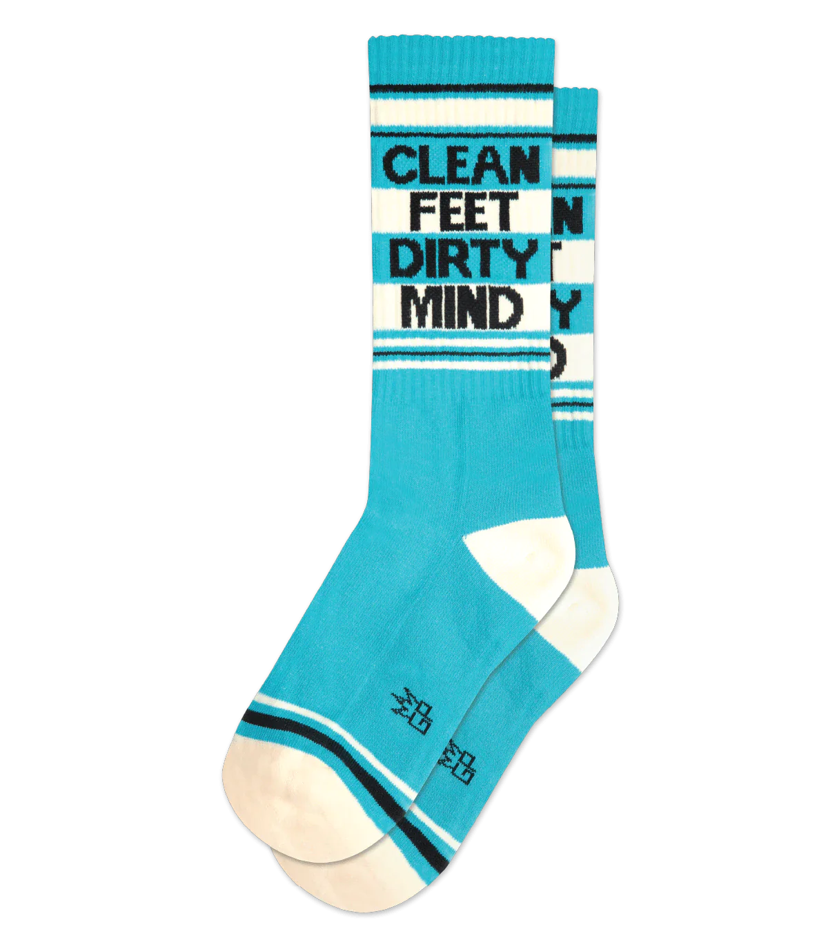 CLEAN FEET DIRTY MIND CREW SOCKS - DealByEthan.gay loves Gumball Poodle