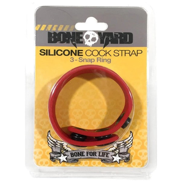COCK STRAP - RED - DealByEthan.gay loves Bone Yard
