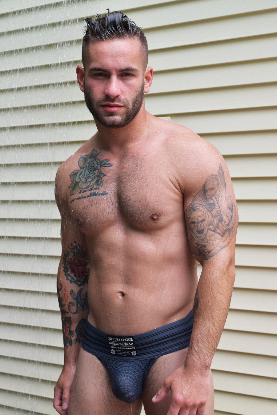 CUMDUMP JOCK - GREY - DealByEthan.gay loves Breedwell