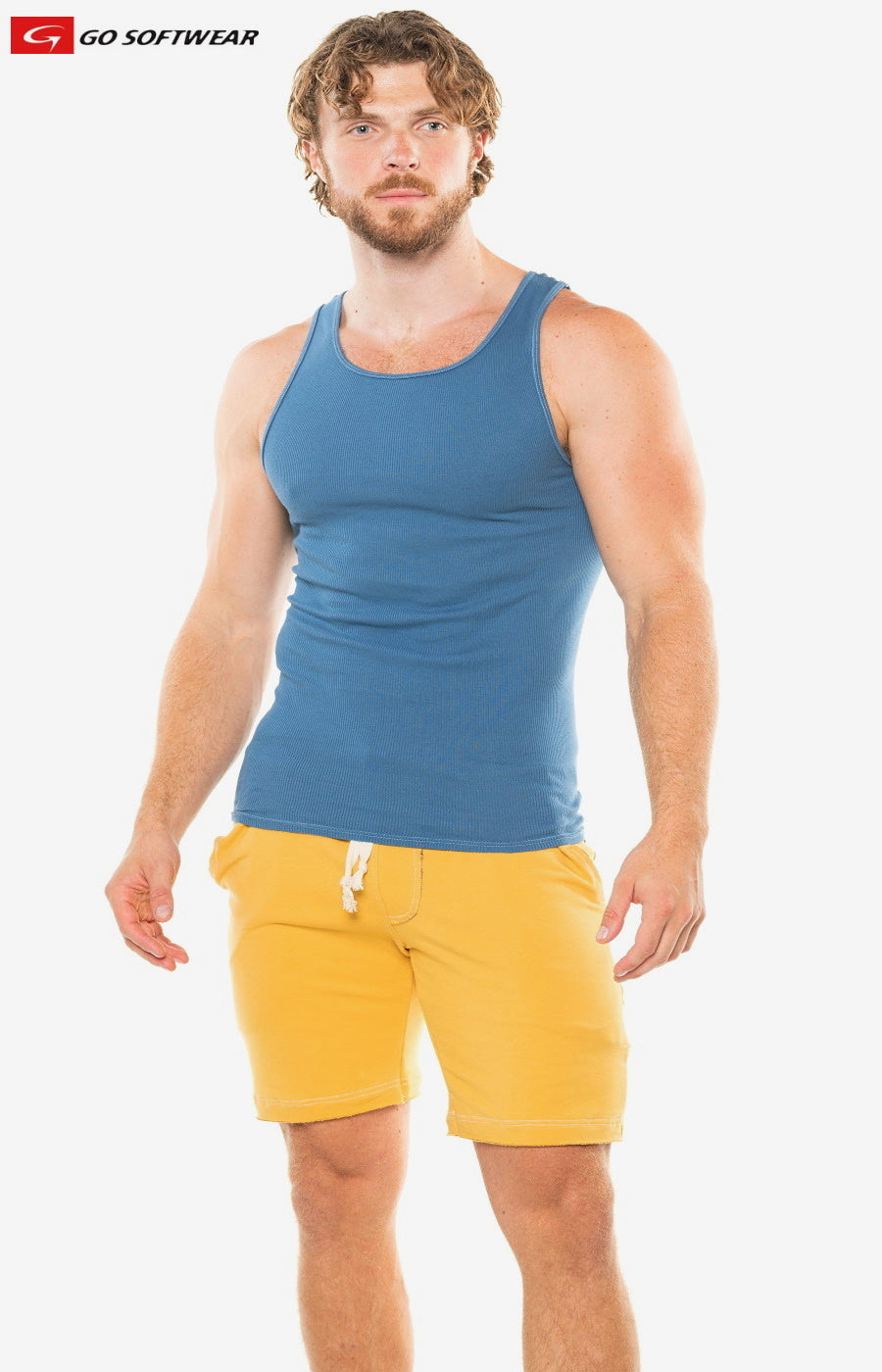 California Lounge Rib Tank - DealByEthan.gay loves Go Softwear