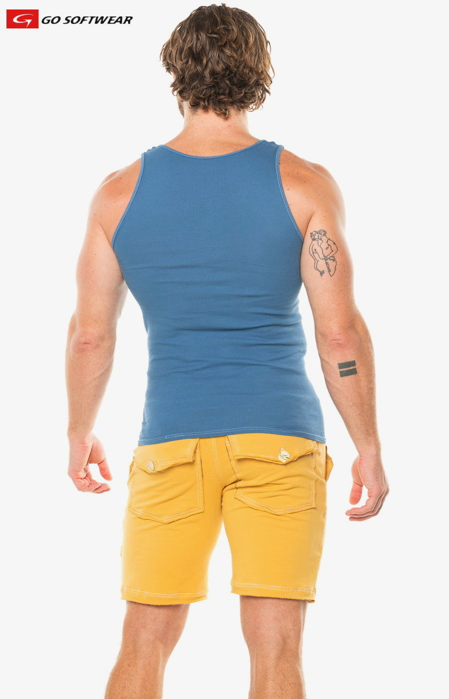 California Lounge Rib Tank - DealByEthan.gay loves Go Softwear