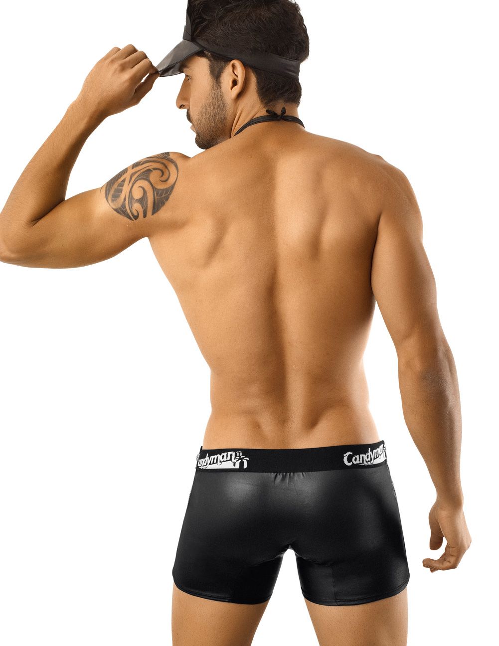 CandyMan 9555 Police Costume Outfit Color Black - DealByEthan.gay loves CandyMan