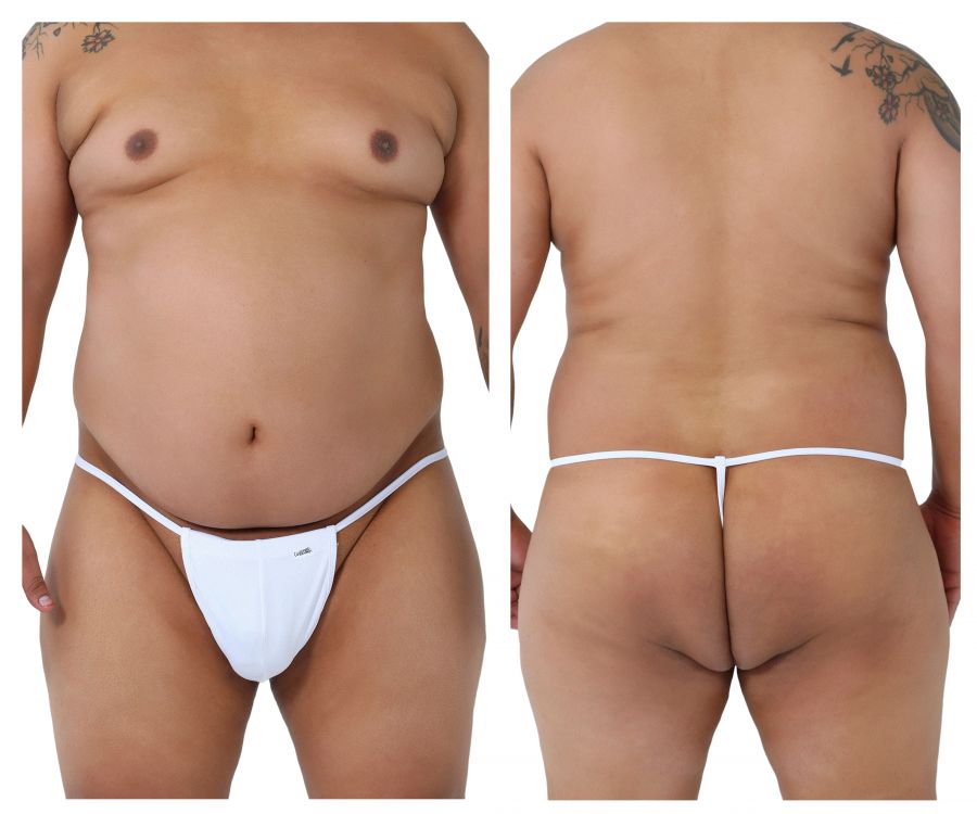 CandyMan 9586X Thongs Color White - DealByEthan.gay loves CandyMan