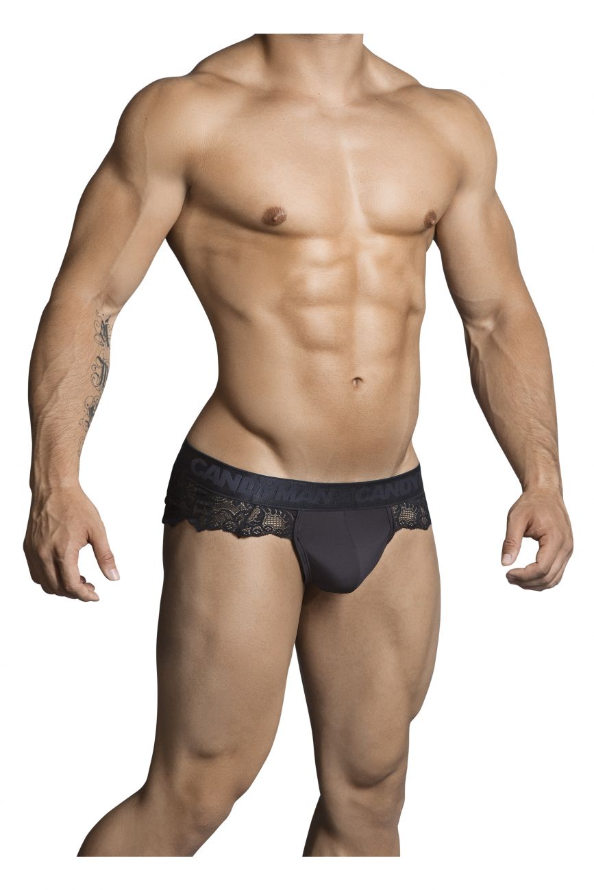 CandyMan 99304 Thongs Color Black - DealByEthan.gay loves CandyMan