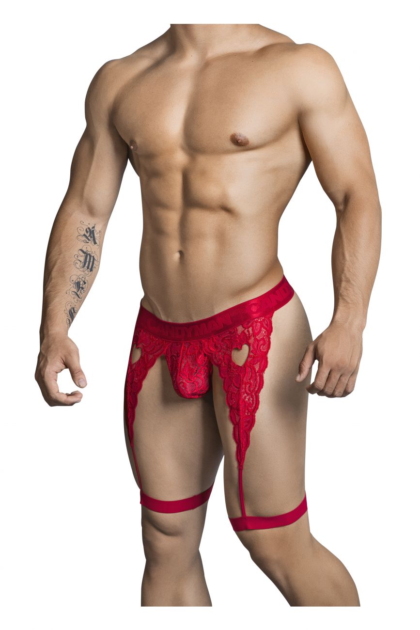 CandyMan 99310 Thongs Color Red - DealByEthan.gay loves CandyMan