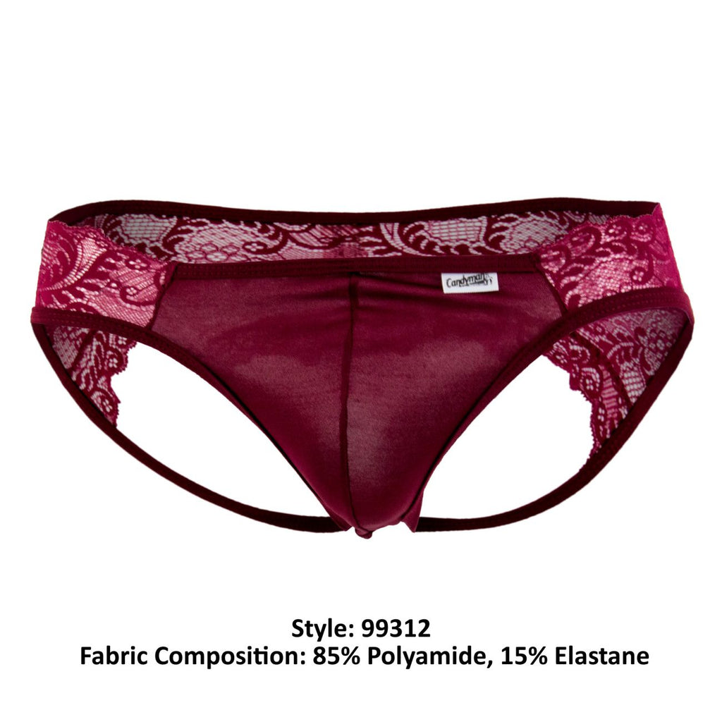 CandyMan 99312 Jockstrap Color Burgundy - DealByEthan.gay loves CandyMan