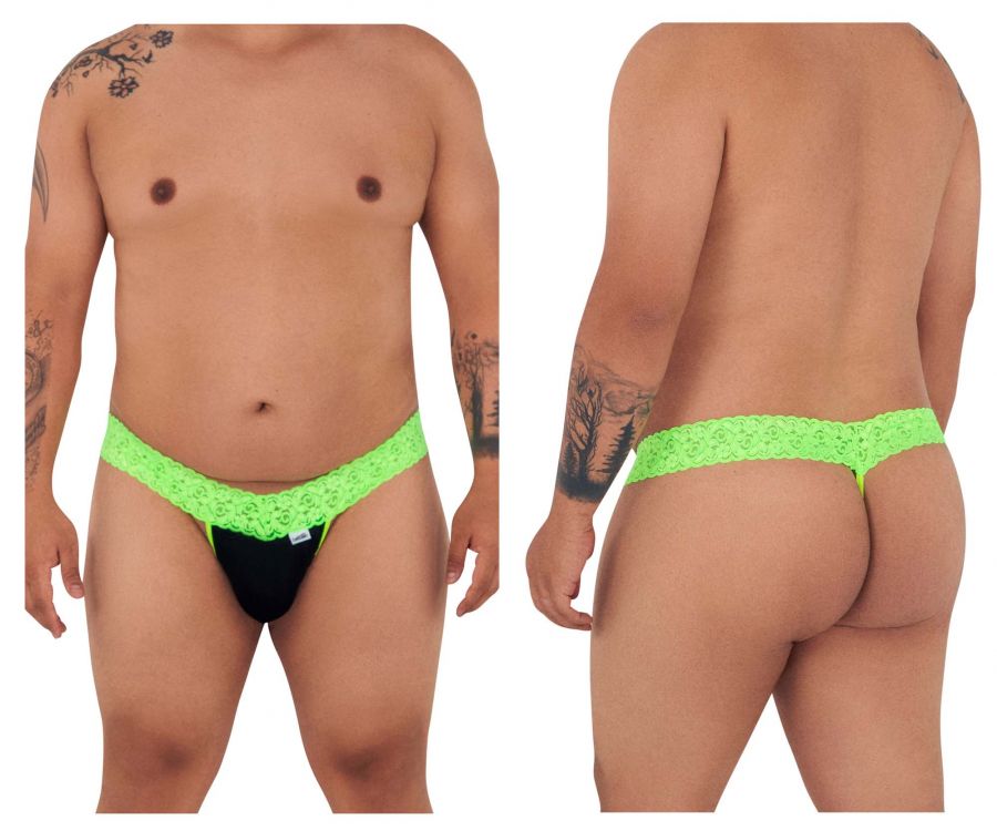 CandyMan 99370X Thongs Color Hot Green - DealByEthan.gay loves CandyMan