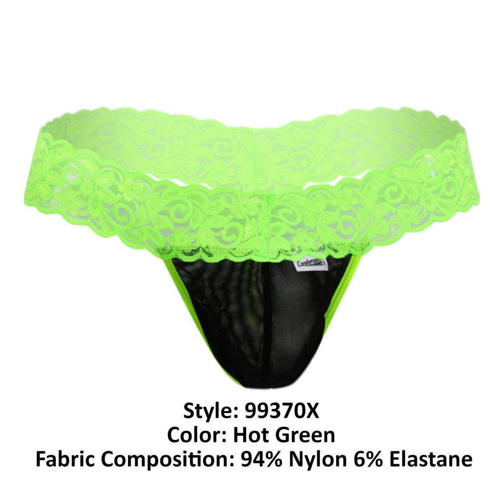 CandyMan 99370X Thongs Color Hot Green - DealByEthan.gay loves CandyMan