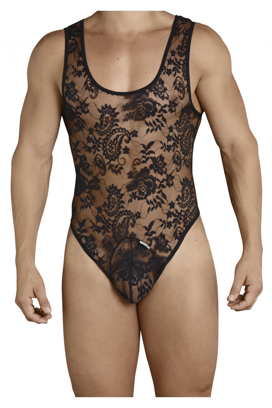CandyMan 99380 Bodysuit Color Black - DealByEthan.gay loves CandyMan