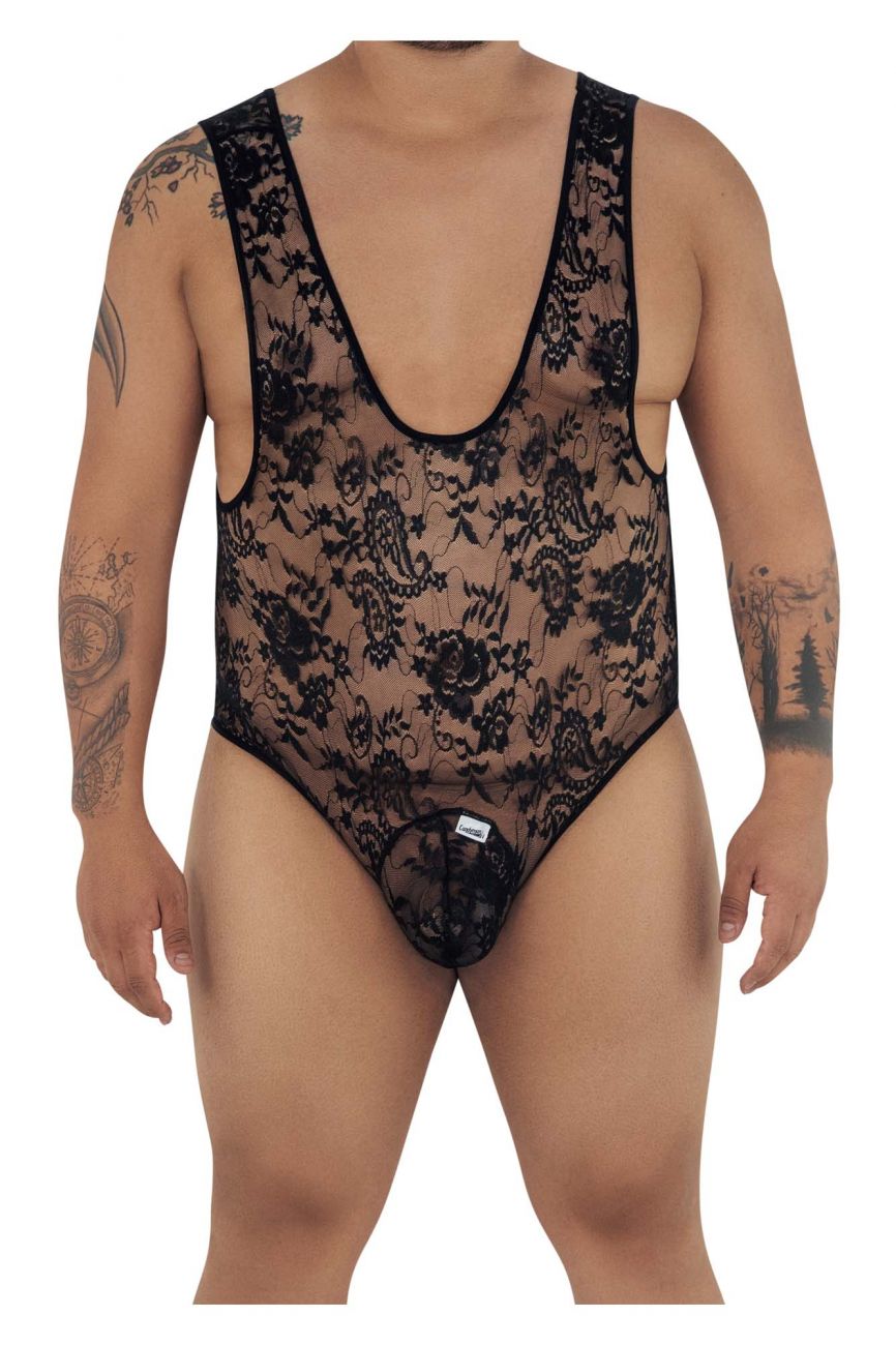 CandyMan 99380X Bodysuit Color Black - DealByEthan.gay loves CandyMan