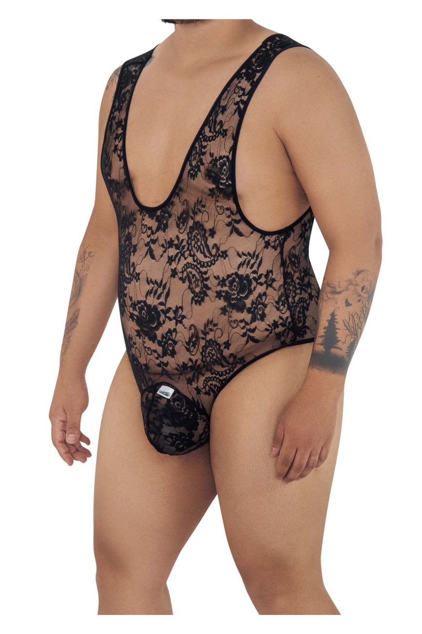 CandyMan 99380X Bodysuit Color Black - DealByEthan.gay loves CandyMan
