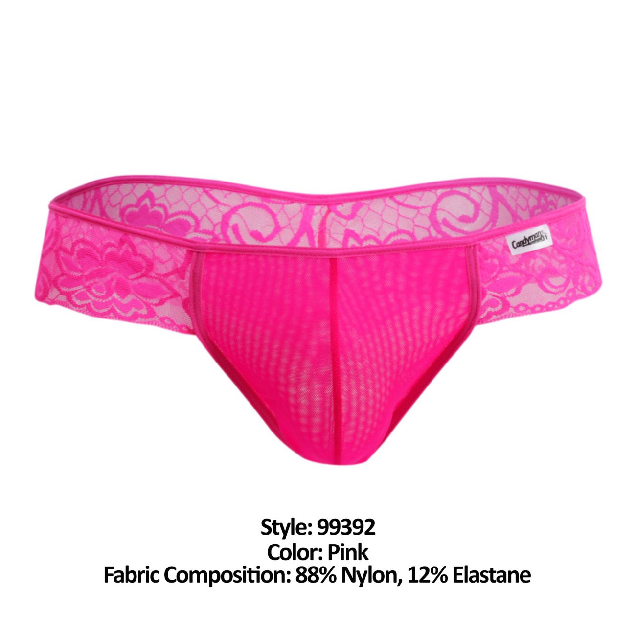 CandyMan 99392 Thongs Color Pink - DealByEthan.gay loves CandyMan