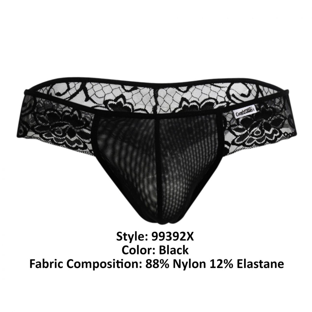 CandyMan 99392X Thongs Color Black - DealByEthan.gay loves CandyMan