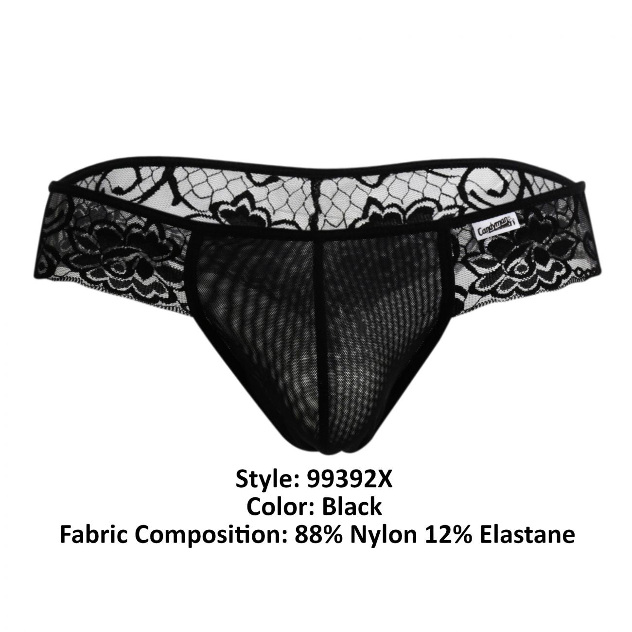 CandyMan 99392X Thongs Color Black - DealByEthan.gay loves CandyMan