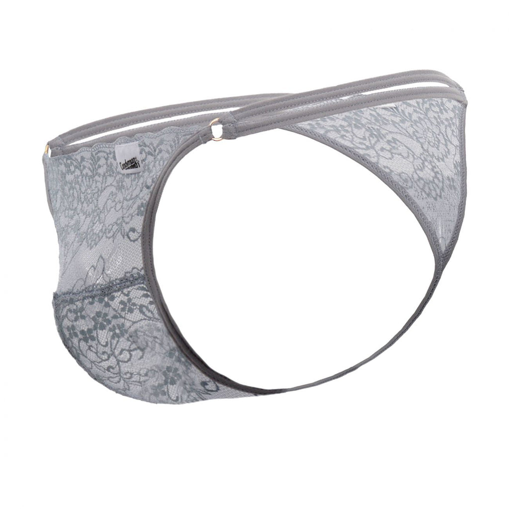 CandyMan 99421X Lace G-String Thongs Color Gray - DealByEthan.gay loves CandyMan