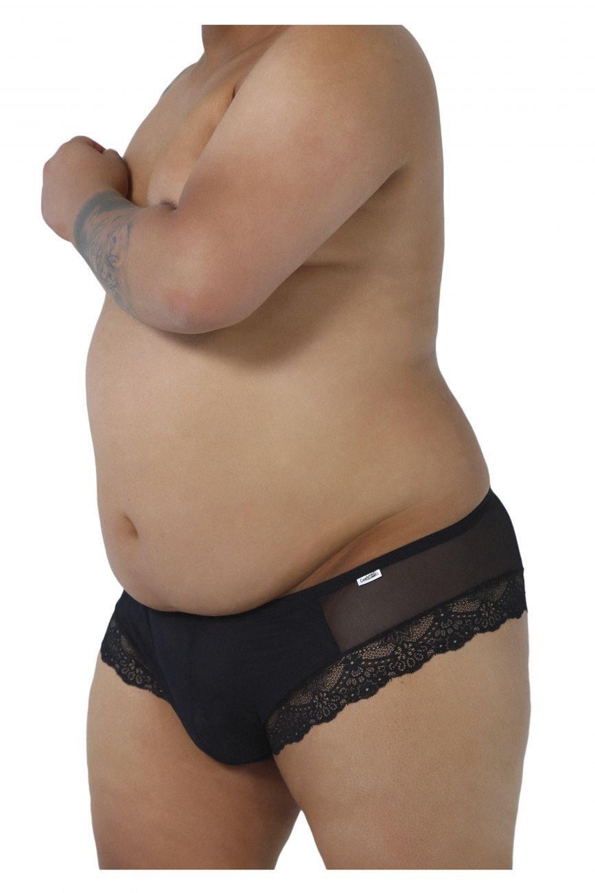 CandyMan 99462X Lace Briefs Color Black - DealByEthan.gay loves CandyMan