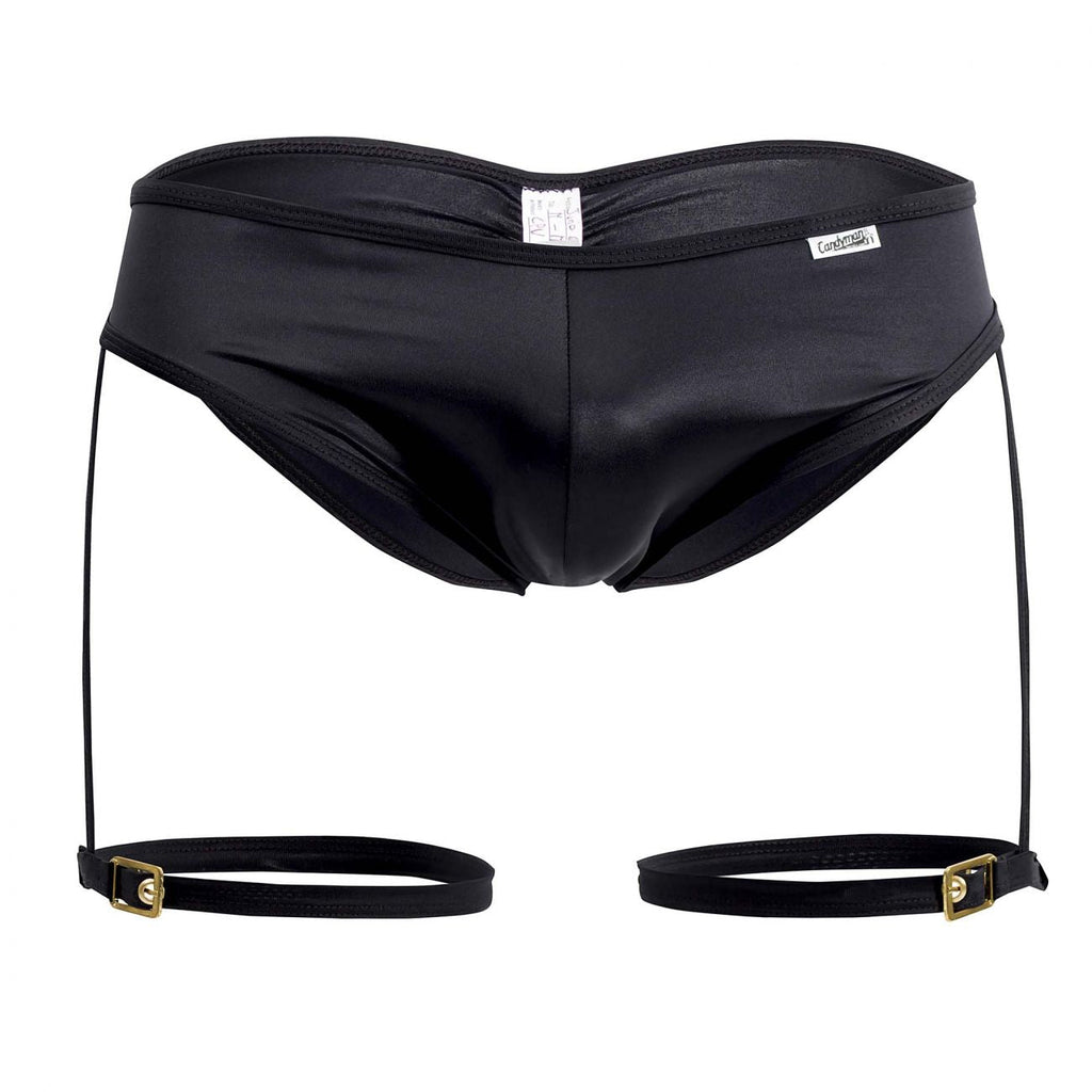CandyMan 99468X Garter Briefs Color Black - DealByEthan.gay loves CandyMan