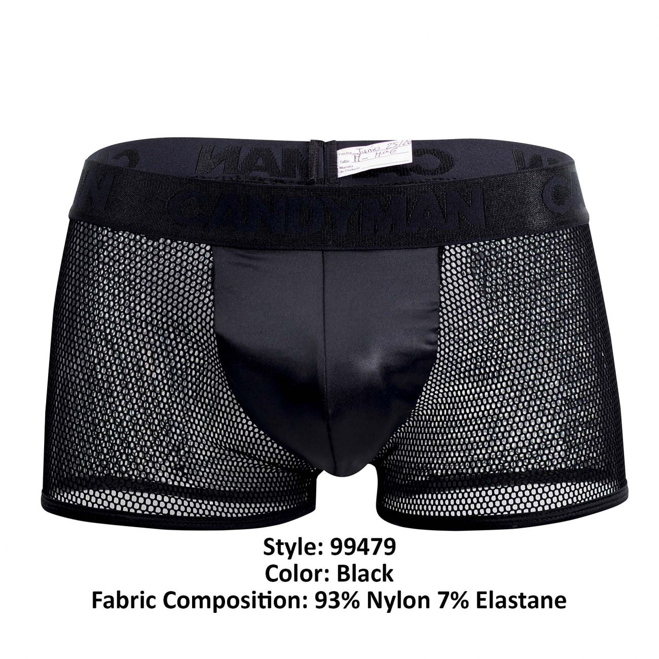 CandyMan 99479 Mesh Trunks Color Black - DealByEthan.gay loves CandyMan