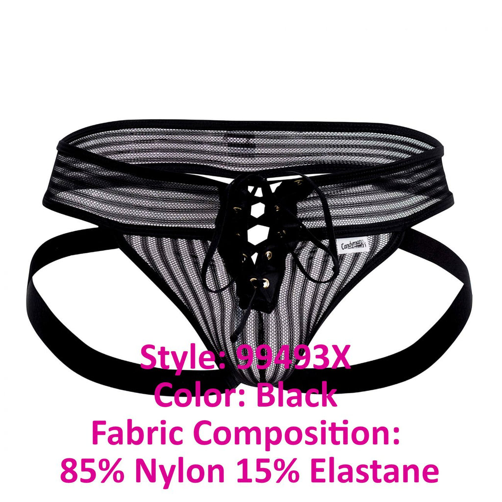 CandyMan 99493X G-String Jockstrap Color Black - DealByEthan.gay loves CandyMan