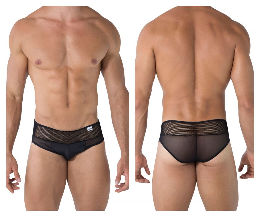 CandyMan 99495 Mesh Briefs Color Black - DealByEthan.gay loves CandyMan