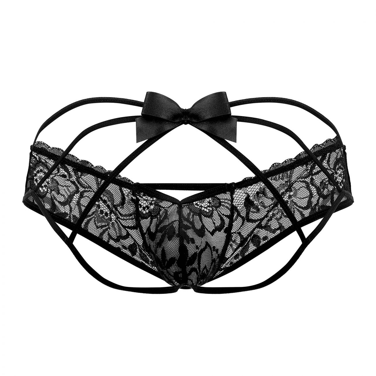CandyMan 99535 Bow Jockstrap Color Black - DealByEthan.gay loves CandyMan