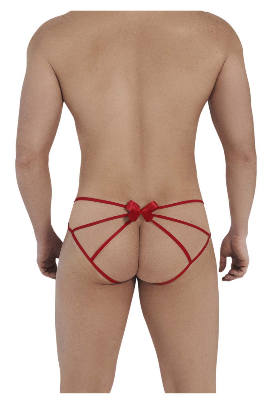 CandyMan 99535 Bow Jockstrap Color Red - DealByEthan.gay loves CandyMan