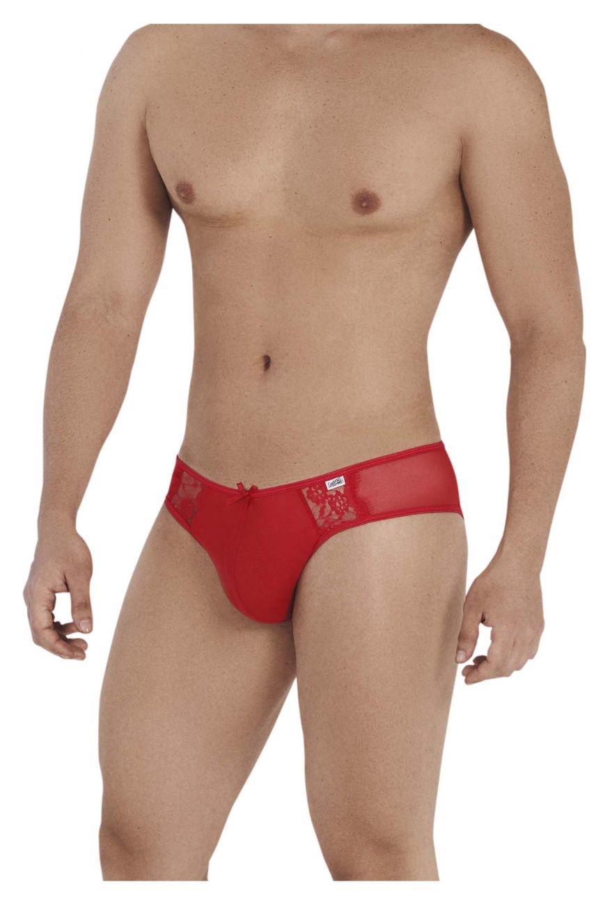 CandyMan 99538 Lace Jockstrap Color Red - DealByEthan.gay loves CandyMan