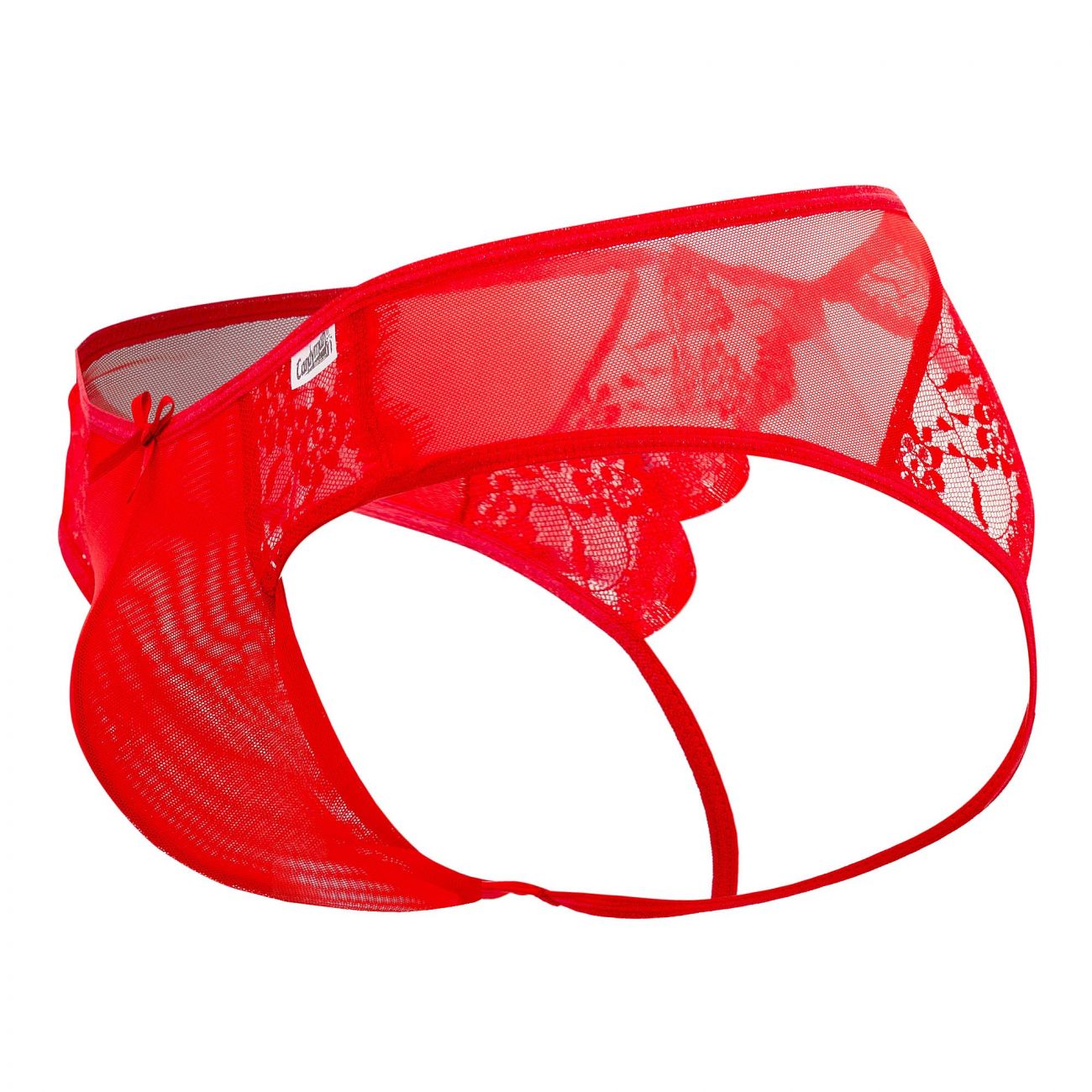 CandyMan 99538 Lace Jockstrap Color Red - DealByEthan.gay loves CandyMan