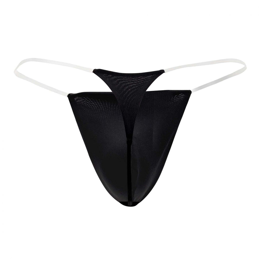 CandyMan 99548 Invisible Micro Thongs Color Black - DealByEthan.gay loves CandyMan