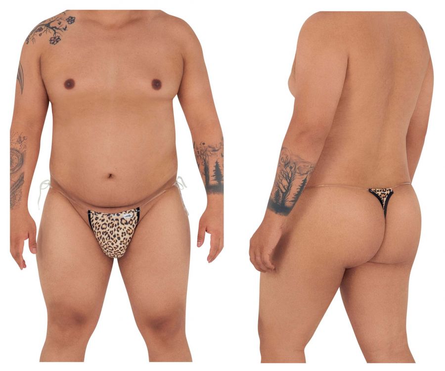 CandyMan 99571X Invisible Micro G-String Color Animal Prints - DealByEthan.gay loves CandyMan