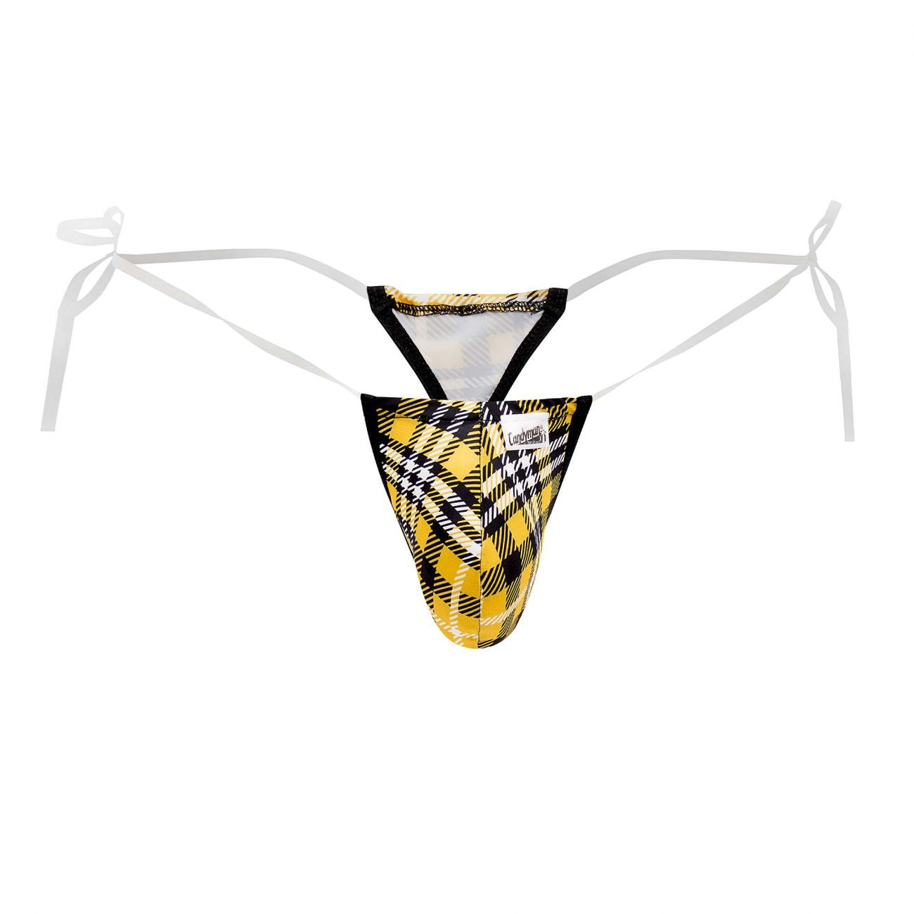 CandyMan 99571X Invisible Micro G-String Color Yellow Print - DealByEthan.gay loves CandyMan