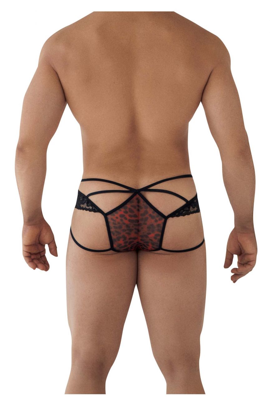 CandyMan 99578 Mesh-Lace Bikini Color Leopard Print - DealByEthan.gay loves CandyMan