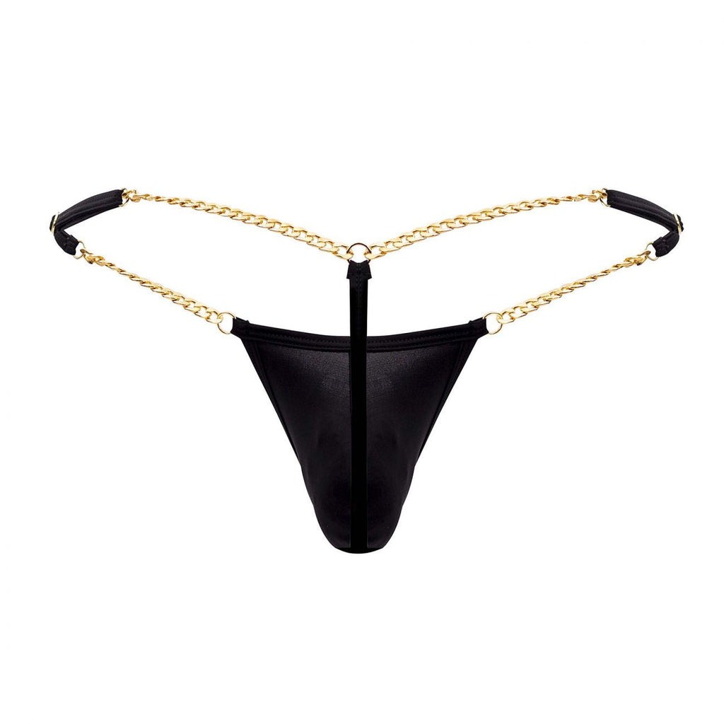 CandyMan 99586 Chain G-String Color Black - DealByEthan.gay loves CandyMan