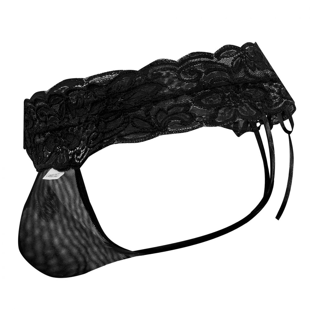 CandyMan 99595X Lace Thongs Color Black - DealByEthan.gay loves CandyMan