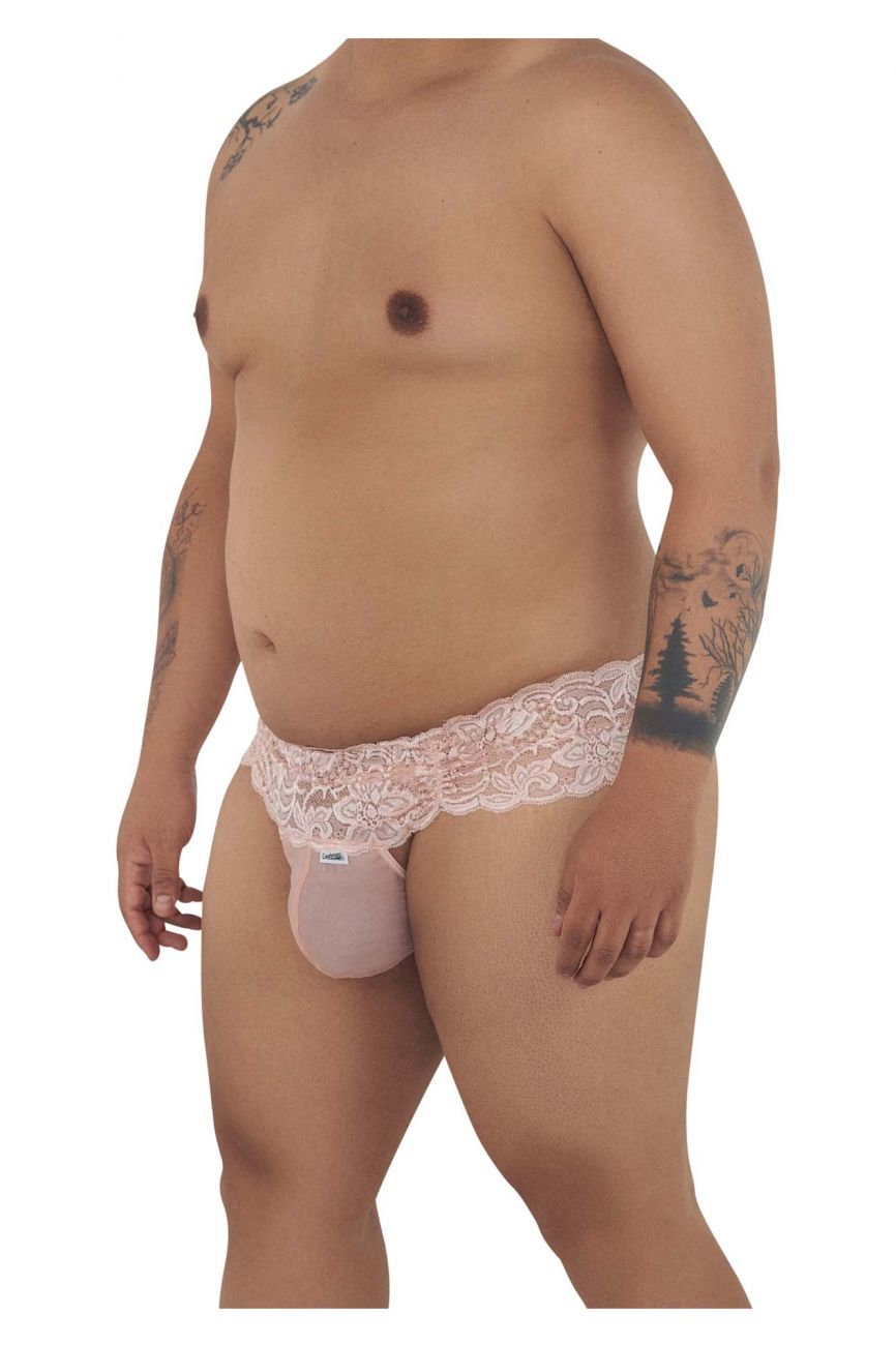 CandyMan 99595X Lace Thongs Color Rose - DealByEthan.gay loves CandyMan
