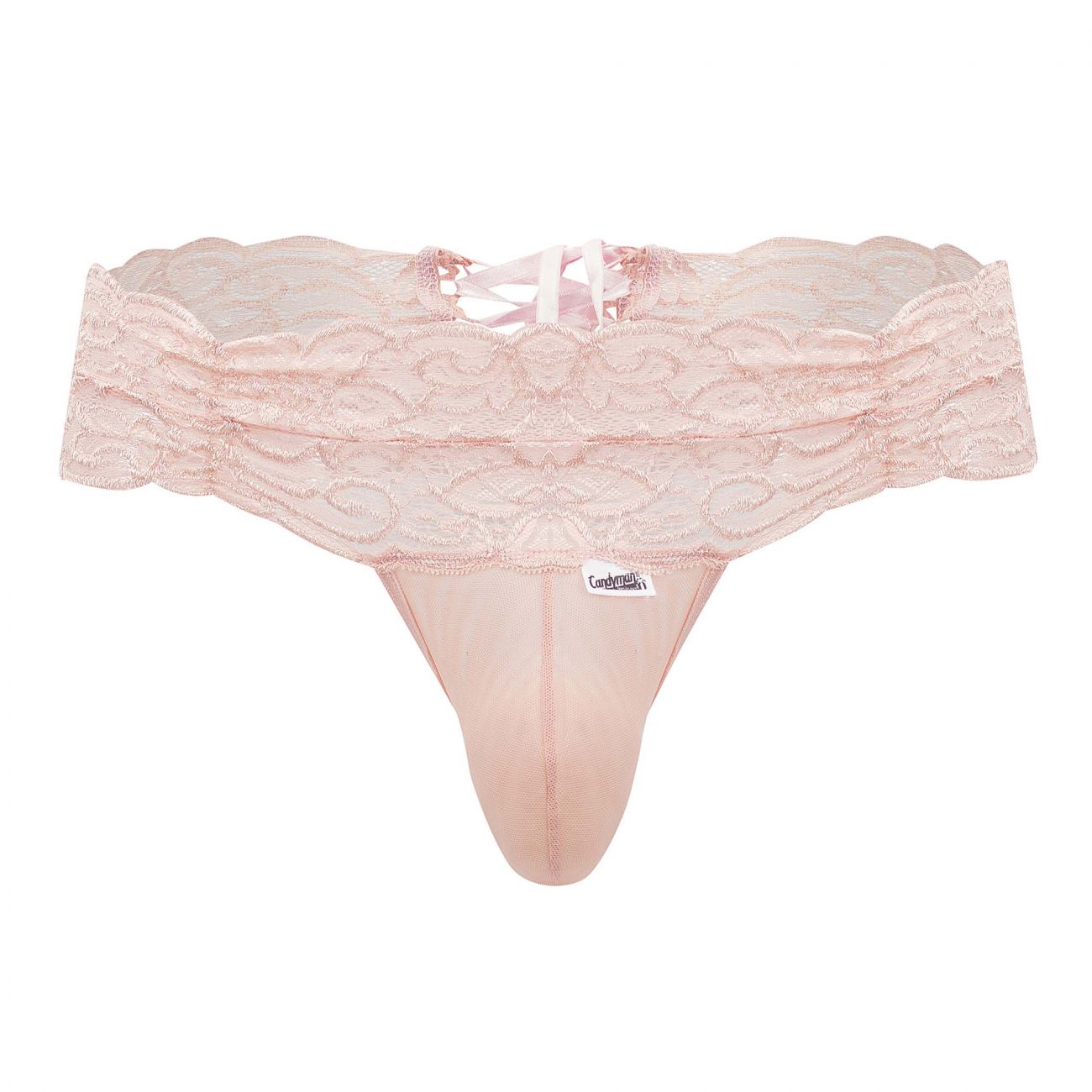 CandyMan 99595X Lace Thongs Color Rose - DealByEthan.gay loves CandyMan