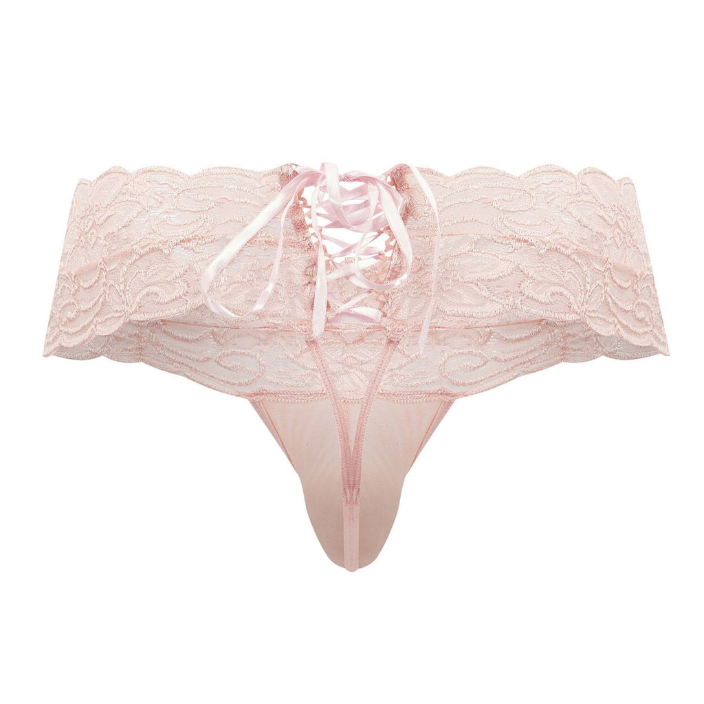CandyMan 99595X Lace Thongs Color Rose - DealByEthan.gay loves CandyMan
