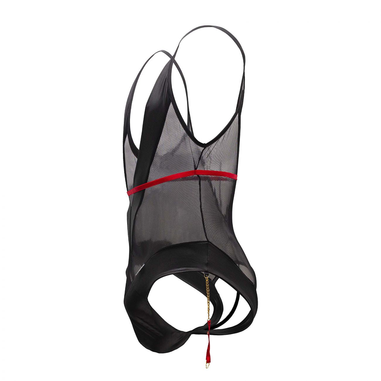 CandyMan 99600 Mesh Bodysuit Color Black - DealByEthan.gay loves CandyMan