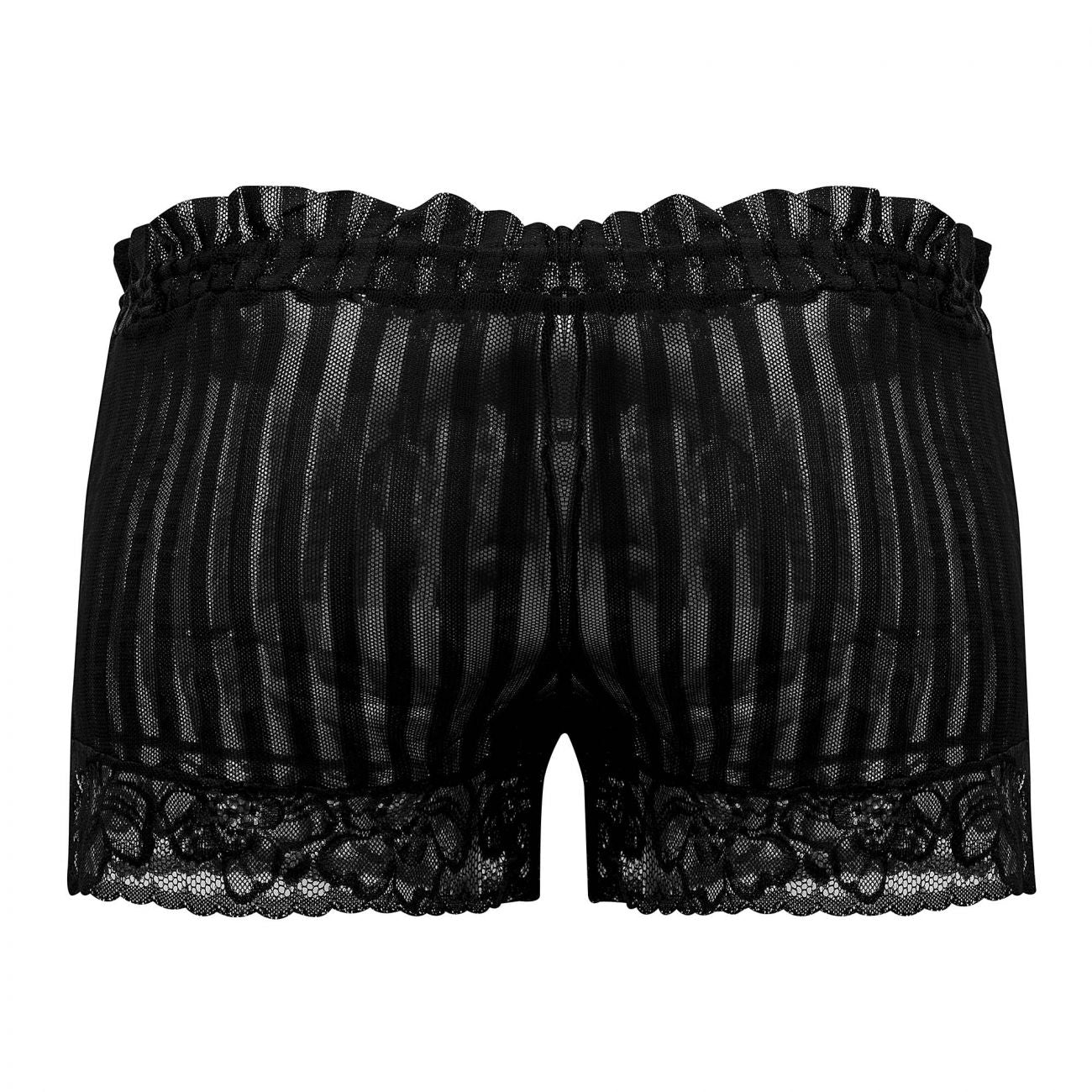 CandyMan 99601X Lounge Pajama Shorts Color Black - DealByEthan.gay loves CandyMan