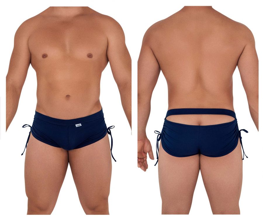 CandyMan 99602 Lounge Pajama Shorts Color Navy - DealByEthan.gay loves CandyMan