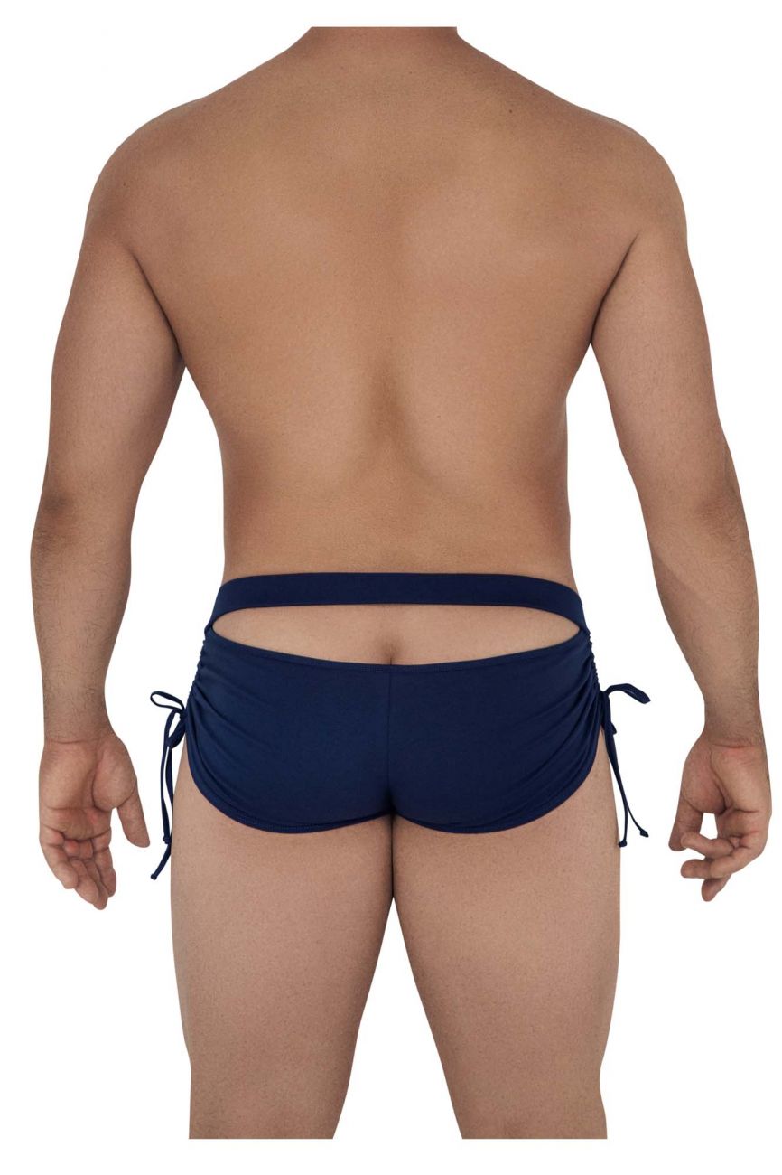 CandyMan 99602 Lounge Pajama Shorts Color Navy - DealByEthan.gay loves CandyMan