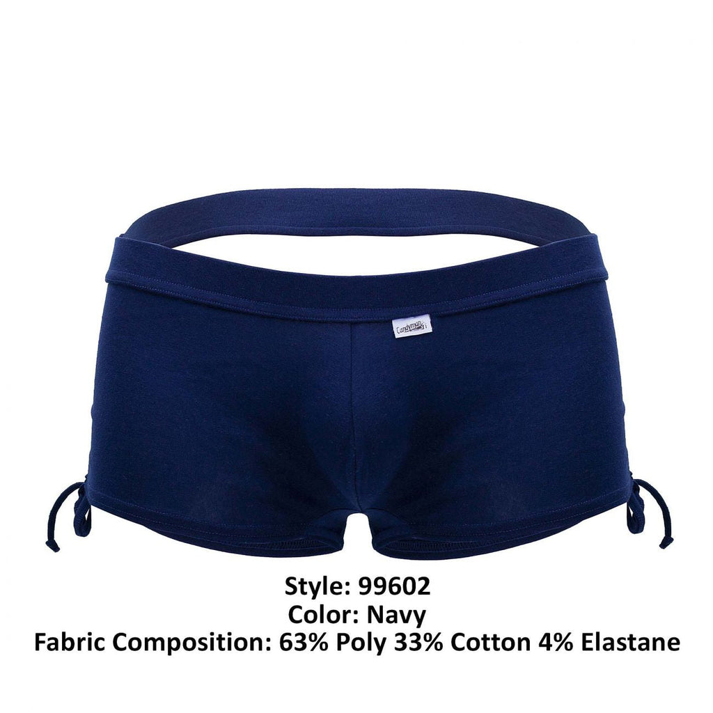 CandyMan 99602 Lounge Pajama Shorts Color Navy - DealByEthan.gay loves CandyMan