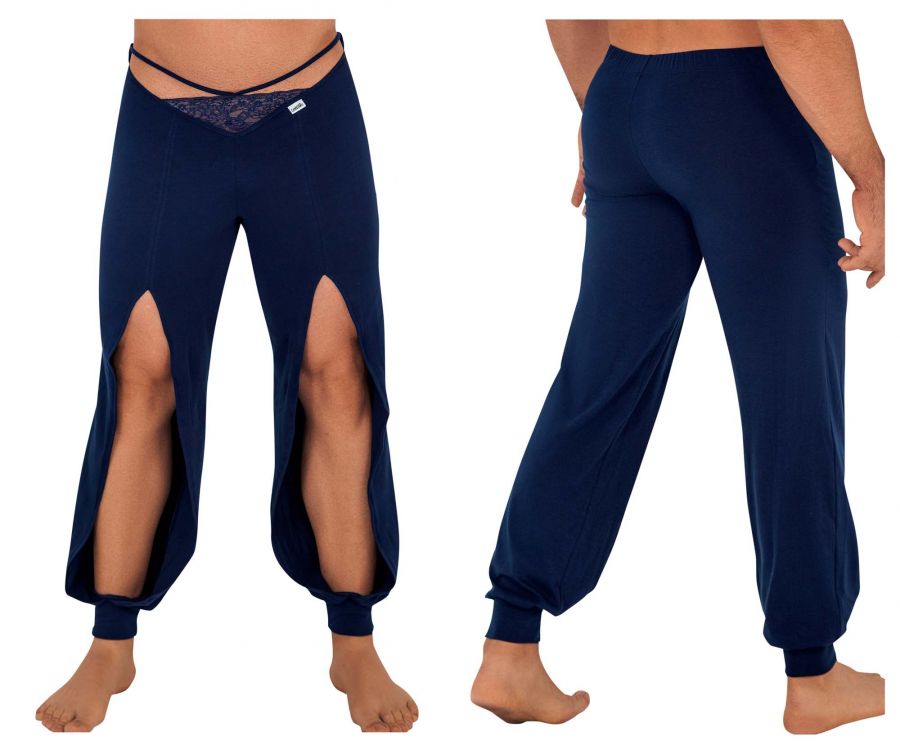 CandyMan 99603 Lounge Pajama Pants Color Navy - DealByEthan.gay loves CandyMan