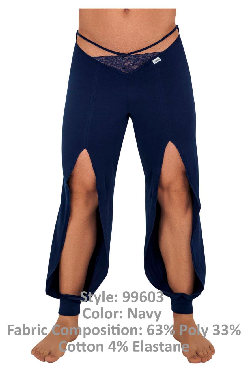 CandyMan 99603 Lounge Pajama Pants Color Navy - DealByEthan.gay loves CandyMan