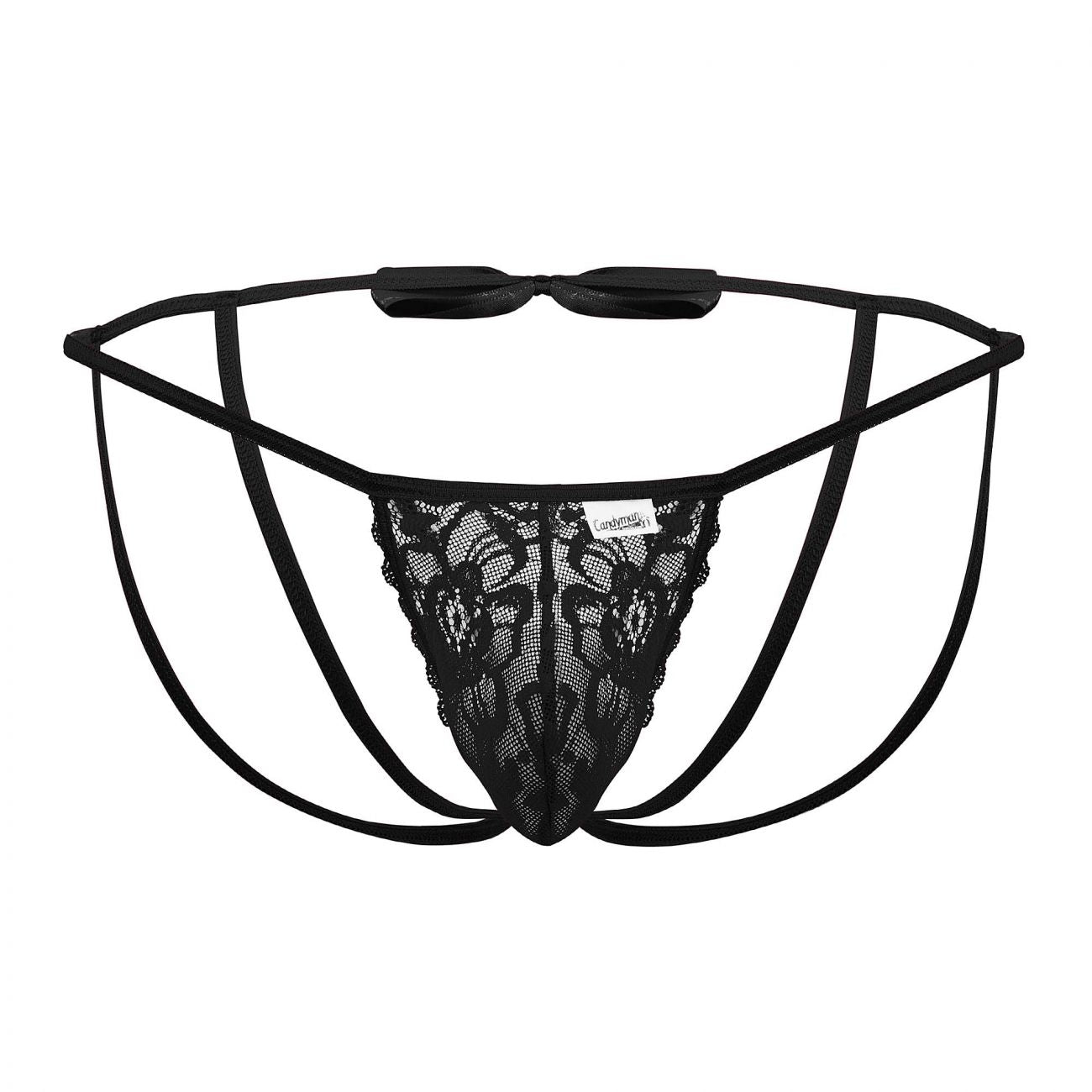 CandyMan 99606 Bow Jockstrap Color Black - DealByEthan.gay loves CandyMan