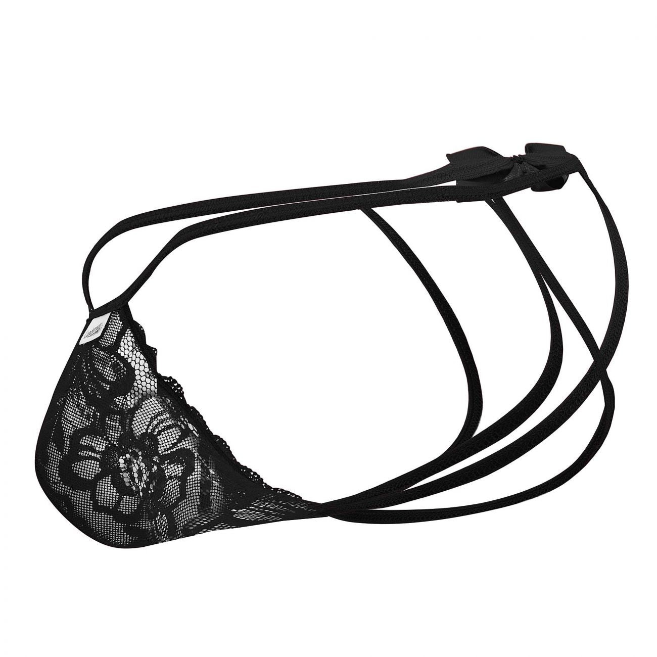 CandyMan 99606 Bow Jockstrap Color Black - DealByEthan.gay loves CandyMan